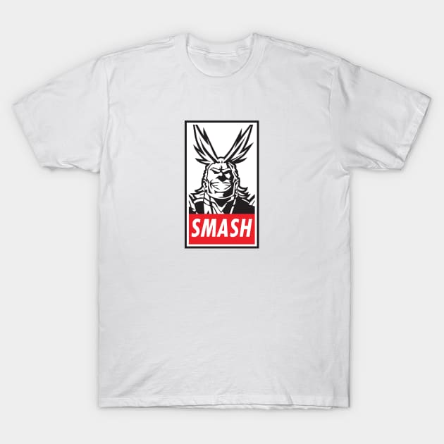 SMASH! T-Shirt by janlangpoako